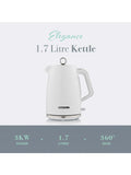 Swan White Elegance Jug Kettle 1.7L (British brand)