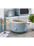 Swan Blue 3.5L slow cooker (British brand)