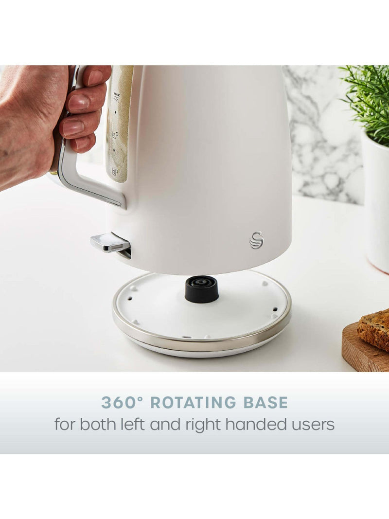 Swan White Serenity kettle 1.7 litre (British brand)