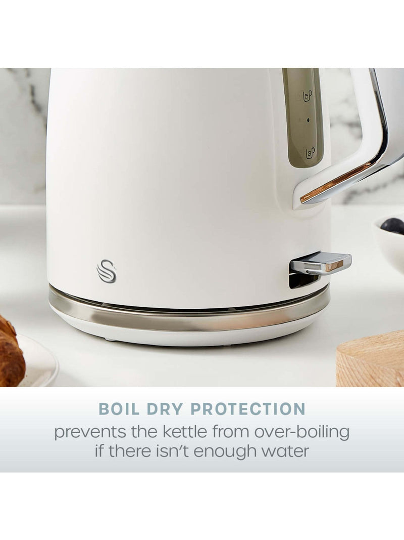 Swan White Serenity kettle 1.7 litre (British brand)