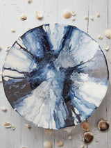 Next Anton Studio Designs Blue Abstract Decorative Bowl- Buy online at McGrocer