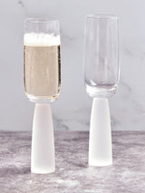 Next Anton Studio Designs Frost Oslo Champagne Flutes Set of 2- Buy online at McGrocer