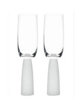 Anton Studio Designs Frost Oslo champagne flutes set of 2 - British product