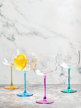 Next Anton Studio Designs Pink Gala Gin Glasses Set of 4- Buy online at McGrocer