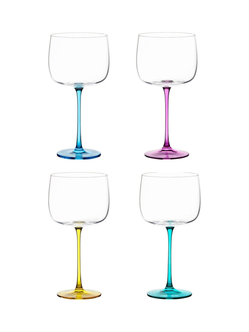 Anton Studio Designs pink gin glasses set of 4 - British product