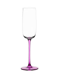 Anton Studio Designs blue gala champagne flutes set of 4 - British product