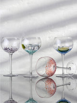 Next Anton Studio Designs Set of 4 Red Speckle Gin Glasses- Buy online at McGrocer