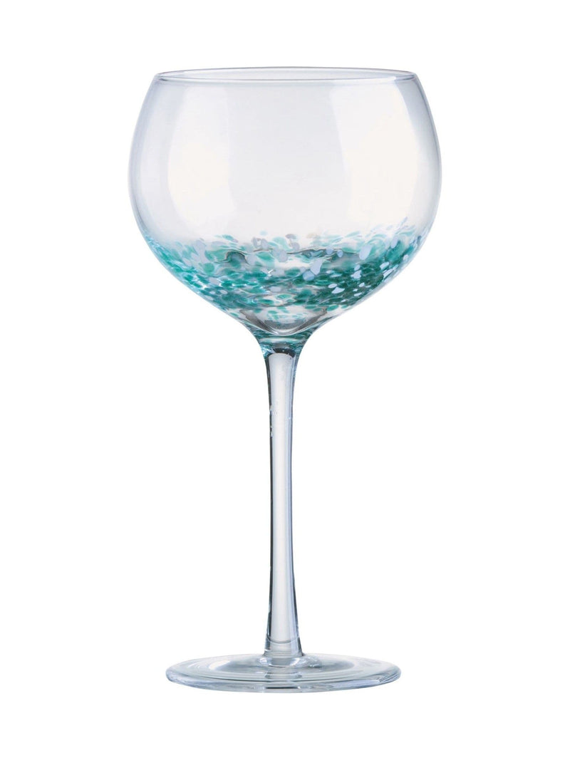 Anton Studio Designs red speckle gin glasses set of 4 - British product