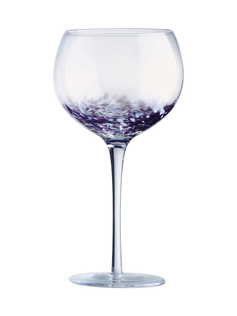 Anton Studio Designs red speckle gin glasses set of 4 - British product