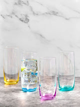 Next Anton Studio Designs Pink Gala Hiball Tumbler Glasses Set of 4- Buy online at McGrocer