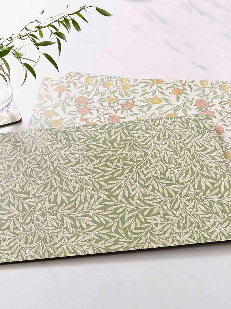 Morris & Co. assorted pattern large placemats, imported from the UK