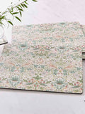 Morris & Co. Green Strawberry Thief placemats set of 4, imported from the UK
