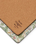 Morris & Co. Green Strawberry Thief placemats set of 4, imported from the UK