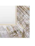 Gallery Home Silver Merrick square mirror 92.5cm x 92.5cm (British brand)