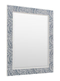 Gallery Home blue Anders mirror 51x61cm, UK version