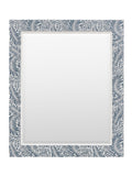 Gallery Home blue Anders mirror 51x61cm, UK version
