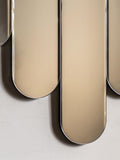 Gallery Home Silver Silas wall mirror, British brand