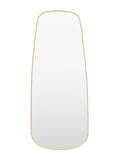 Gallery Home gold axel shaped leaner mirror 70cm x 170cm, UK version