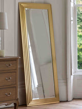 Next Gold Graysen Tall Mirror for Home 69x169cm- Buy online at McGrocer