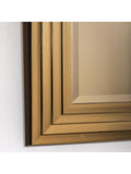 Gallery Home Gold Graysen wall mirror 109cm x 79cm, UK version