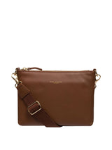 Next Pure Luxuries London Brown Maria Leather Cross Body Bag- Buy online at McGrocer