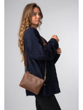 Pure Luxuries London brown Maria leather crossbody bag, UK version