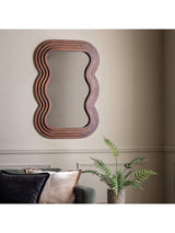 Next Gallery Home Brown Gatlin Mirror- Buy online at McGrocer