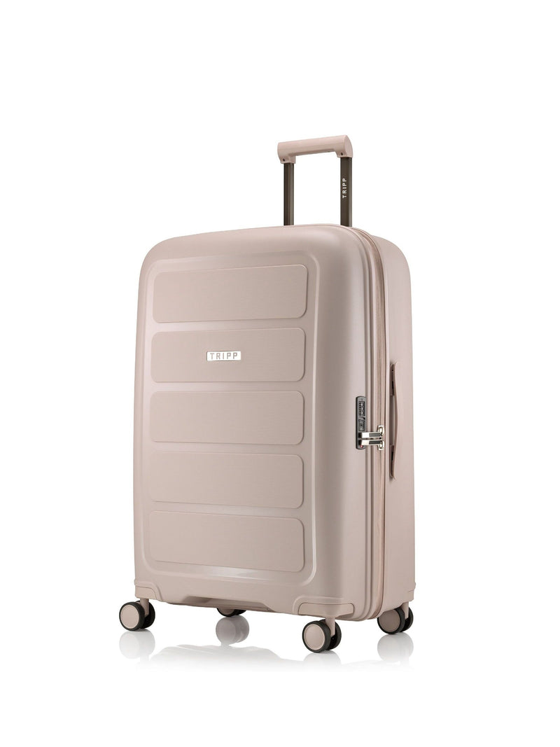 Tripp pink large 4 wheel suitcase - (British brand)