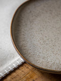 Gallery Home oatmeal speckle glaze ceramic side plates set of 4 - British product