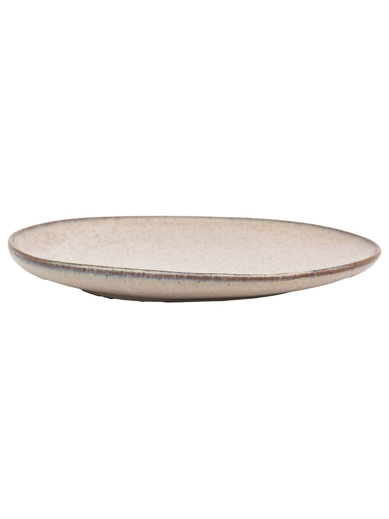 Gallery Home oatmeal speckle glaze ceramic side plates set of 4 - British product