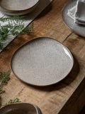 Gallery Home oatmeal speckle glaze ceramic side plates set of 4 - British product