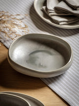 Next Gallery Home Dove Grey Pebble Glaze Pasta Bowls Set of 4- Buy online at McGrocer