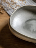 Gallery Home pasta bowls dove grey glaze set of 4, UK version