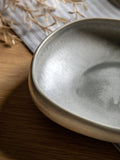 Gallery Home pasta bowls dove grey glaze set of 4, UK version