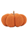 Gallery Home rust Halloween pumpkin knitted ornament, UK version