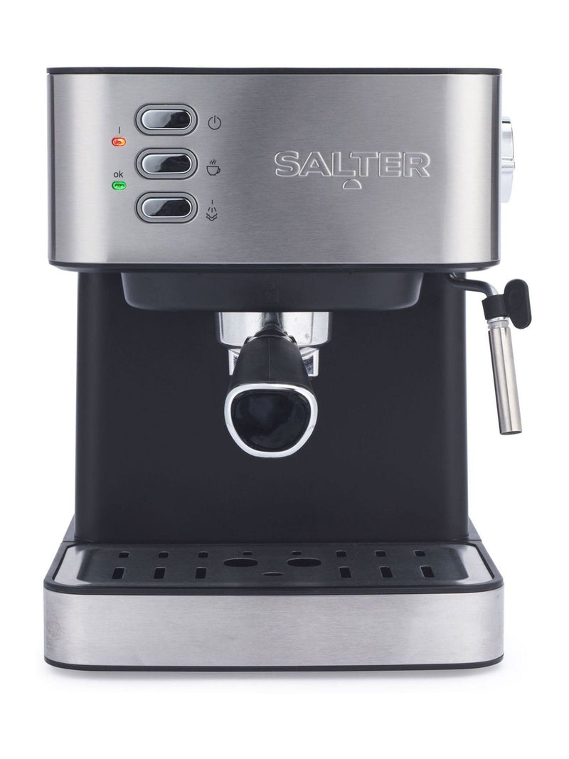 Salter Silver Manual Espresso Machine (British brand)
