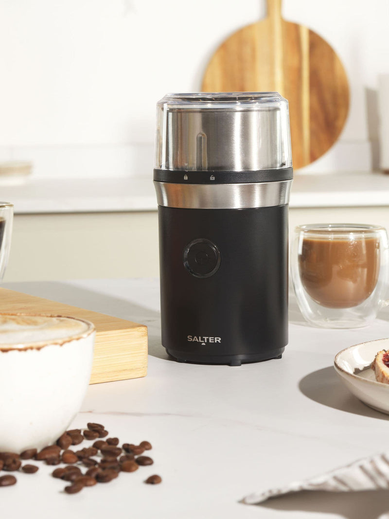 Salter Black Coffee and Spice Grinder (British brand)