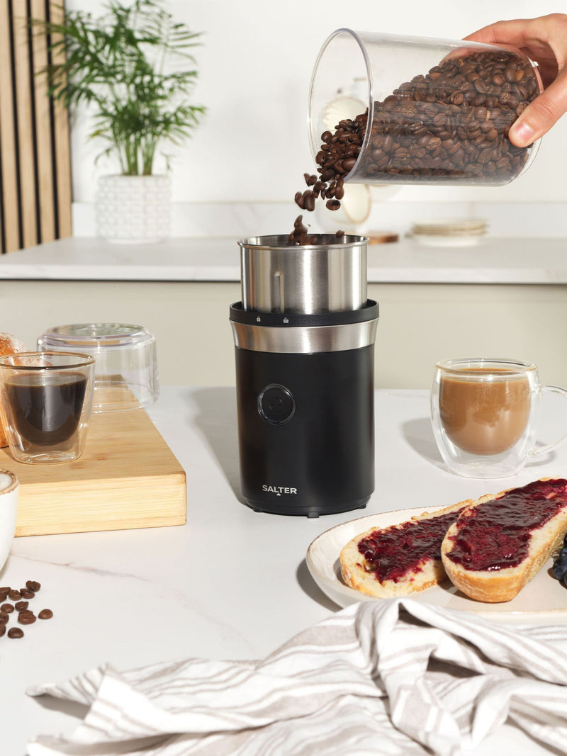 Salter Black Coffee and Spice Grinder (British brand)