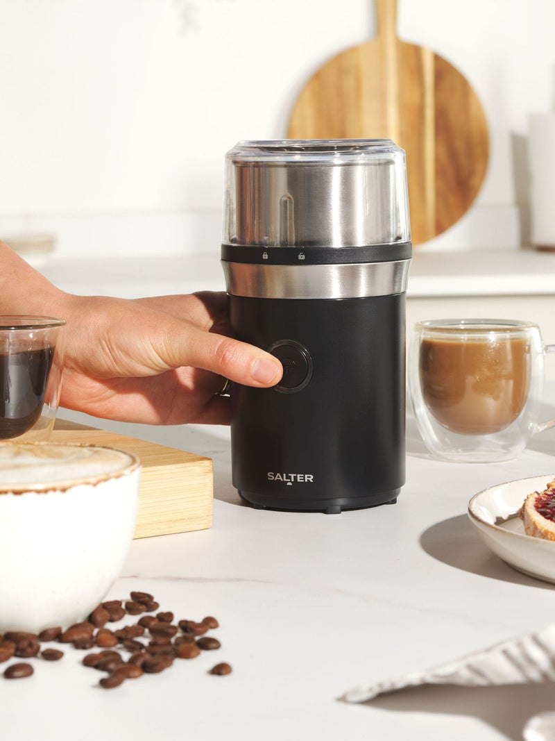 Salter Black Coffee and Spice Grinder (British brand)