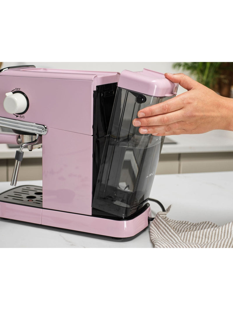 Salter pink retro espresso machine (British brand)