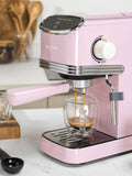 Salter pink retro espresso machine (British brand)