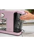 Salter pink retro espresso machine (British brand)