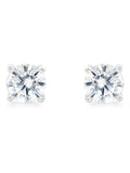 Beaverbrooks cubic zirconia earrings 14mm - British product