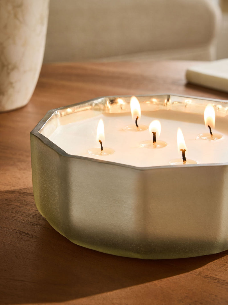 Country Luxe lavender and geranium 5 wick candle - British product