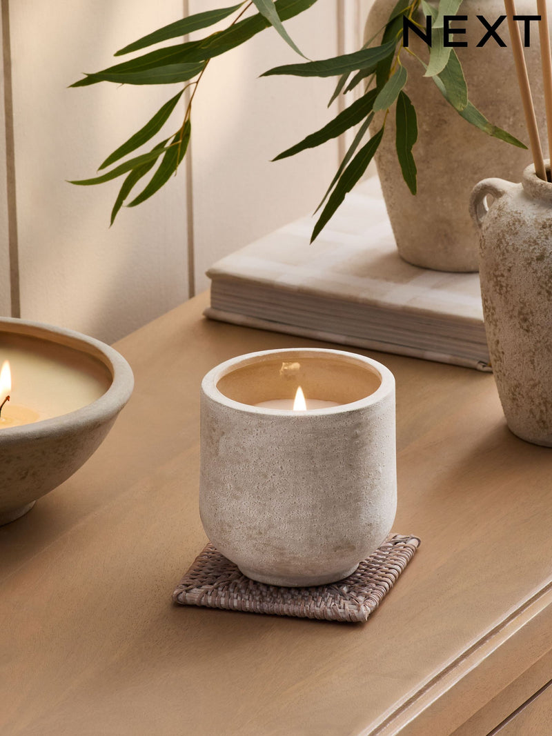 Lydford Pink Pepper and Sandalwood candle (British brand)
