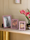 Pink Velvet Wiggle Photo Frame, imported from the UK