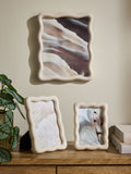 Neutral Wiggle photo frames set 3 pieces imported from the UK