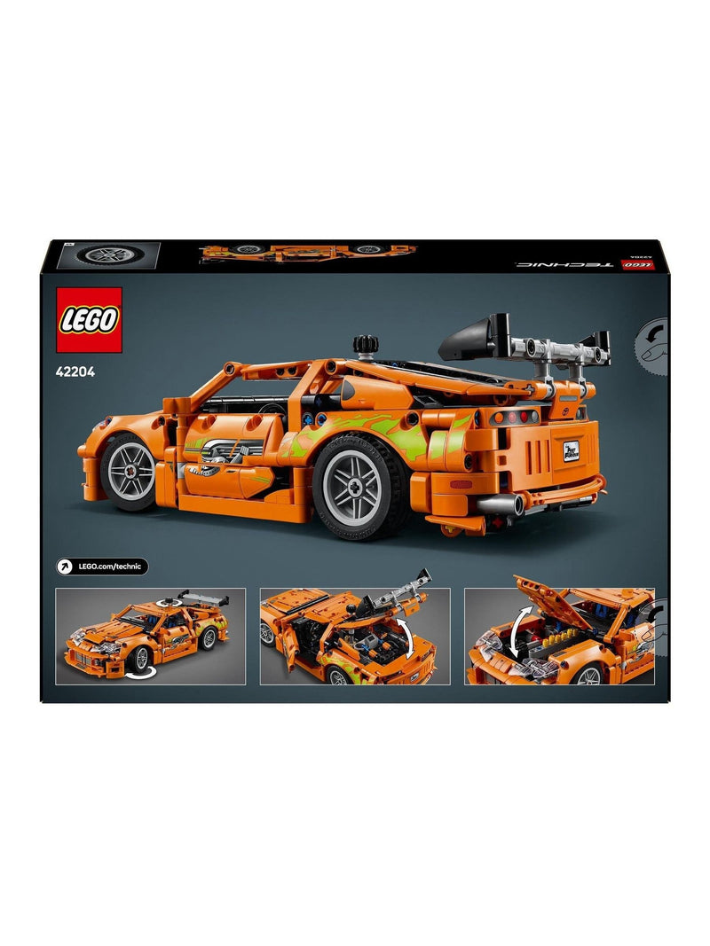 LEGO Technic Fast and Furious Toyota Supra MK4 model building set (British brand)