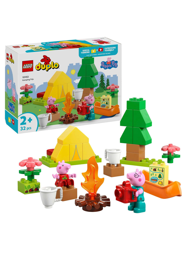LEGO DUPLO Peppa Pig camping toy set imported from the UK