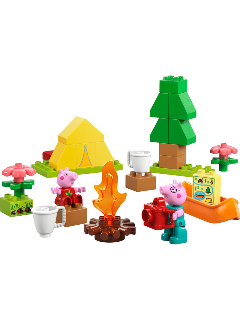 LEGO DUPLO Peppa Pig camping toy set imported from the UK